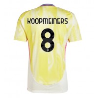 Maglia Calcio Juventus Teun Koopmeiners #8 Seconda Divisa 2024-25 Manica Corta